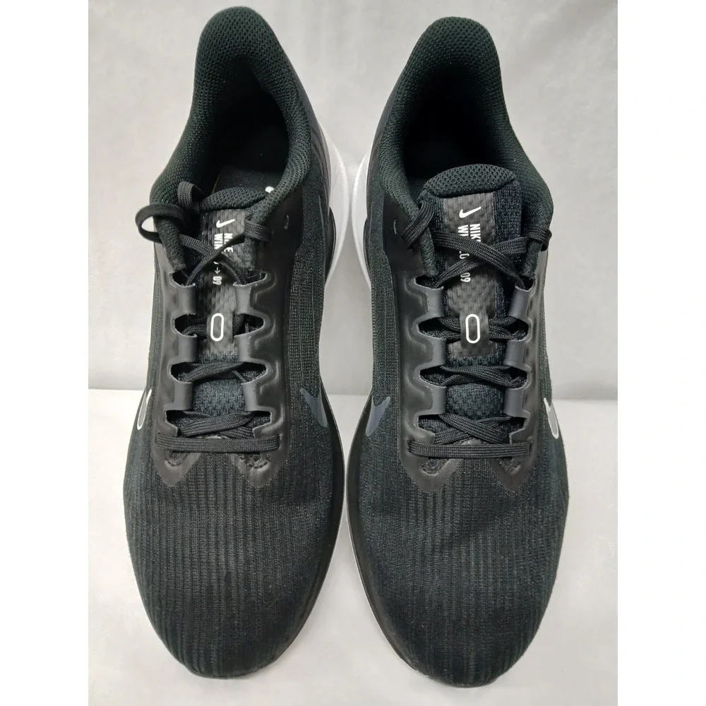 Nike Men's Air Winflo 9 Running Shoes DD6203-001 Black White‎ Smoke Gray Sz 9.5